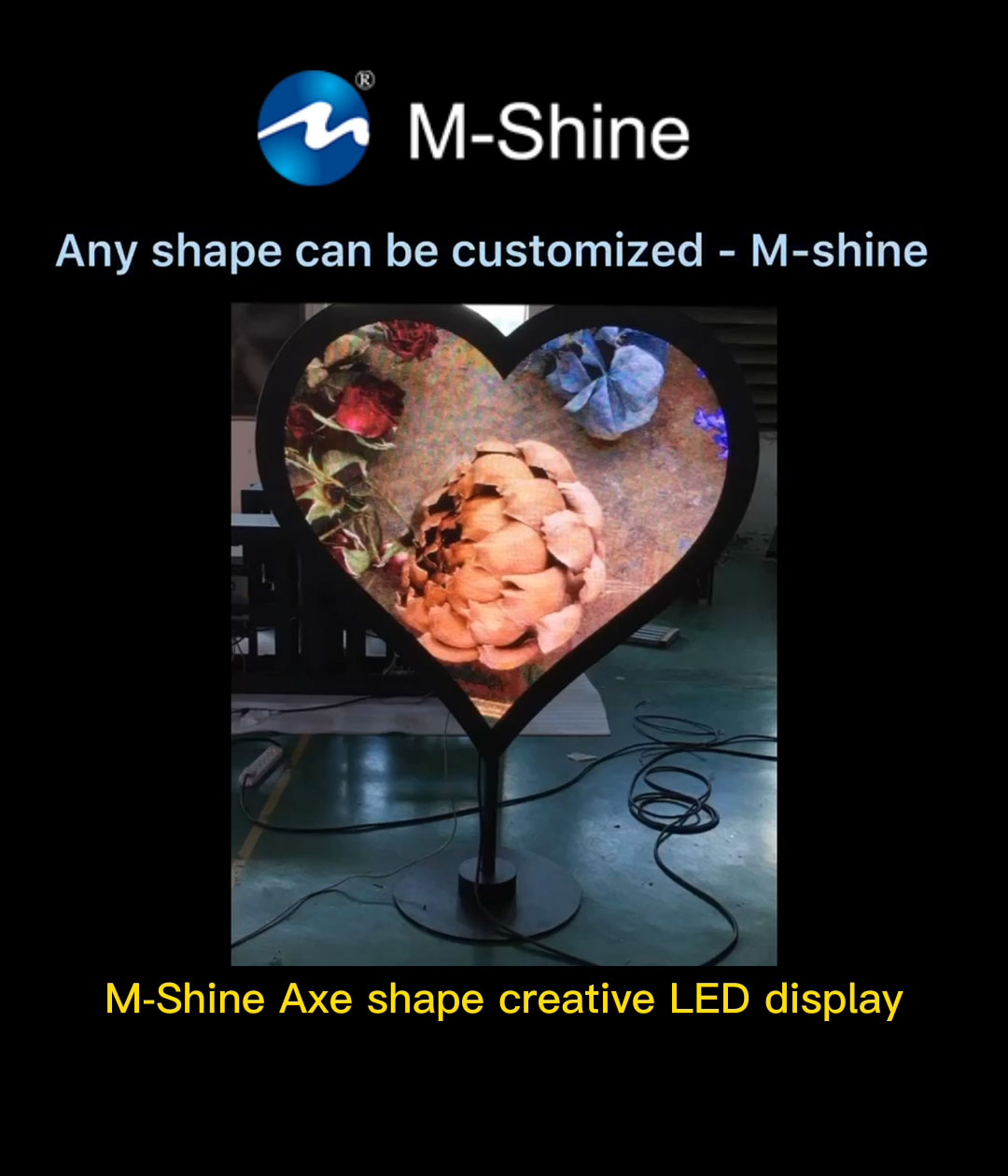 M-Shine creative LED display