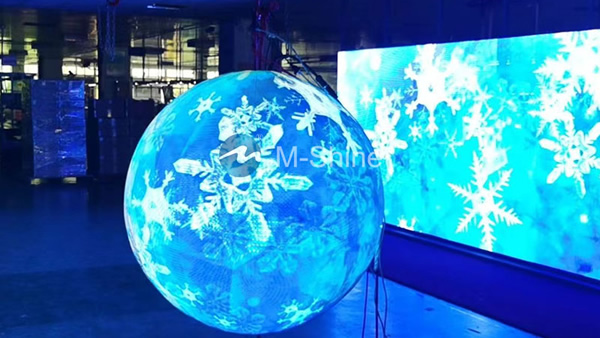 P3 spherical LED display