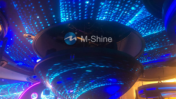 P3 hemispherical creative LED display in Shanghai Club, China