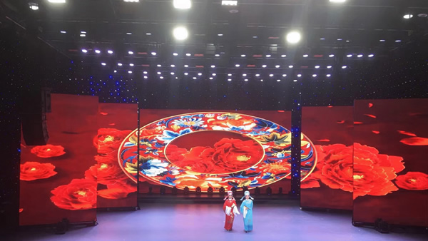 P3.9 rental LED display, Hunan TV station, China