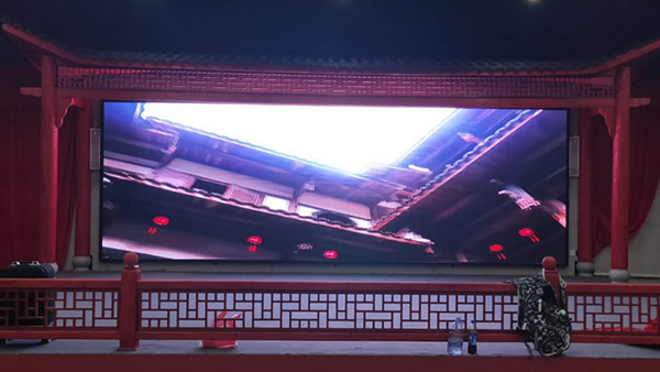 P4 indoor LED display, sanming scenic spot, Fujian, China