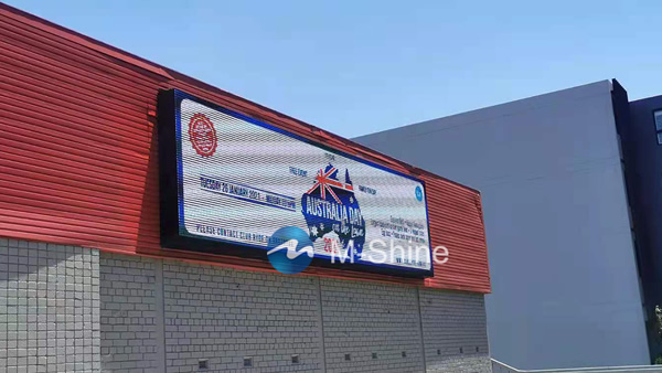 P8 outdoor front service LED display Australia