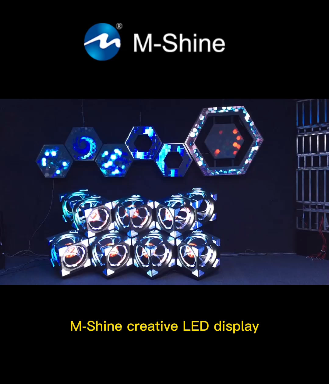 M-Shine creative LED display